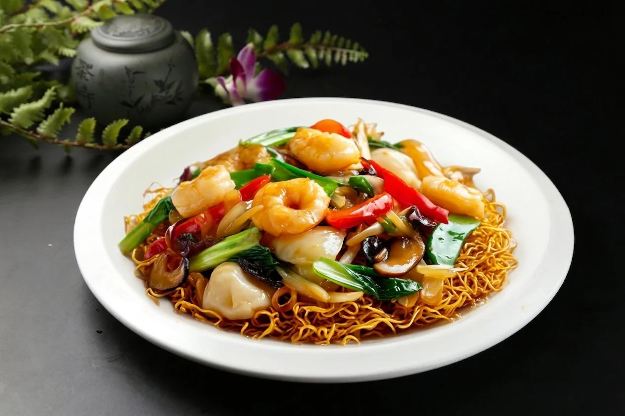 Hong Kong Style Crispy Noodle