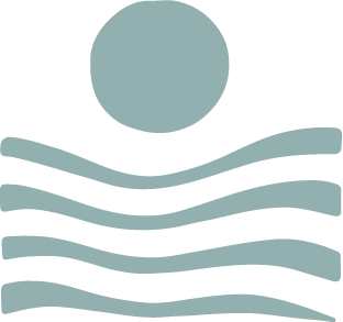 A stylized icon of a head with wavy lines below, representing a person thinking or reflecting.