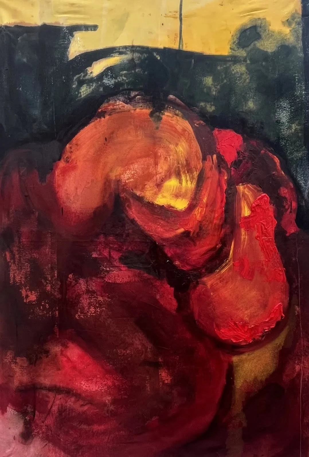 Tomasik Lena, Margret, Unstreched Oil on Canvas, 2022.jpg