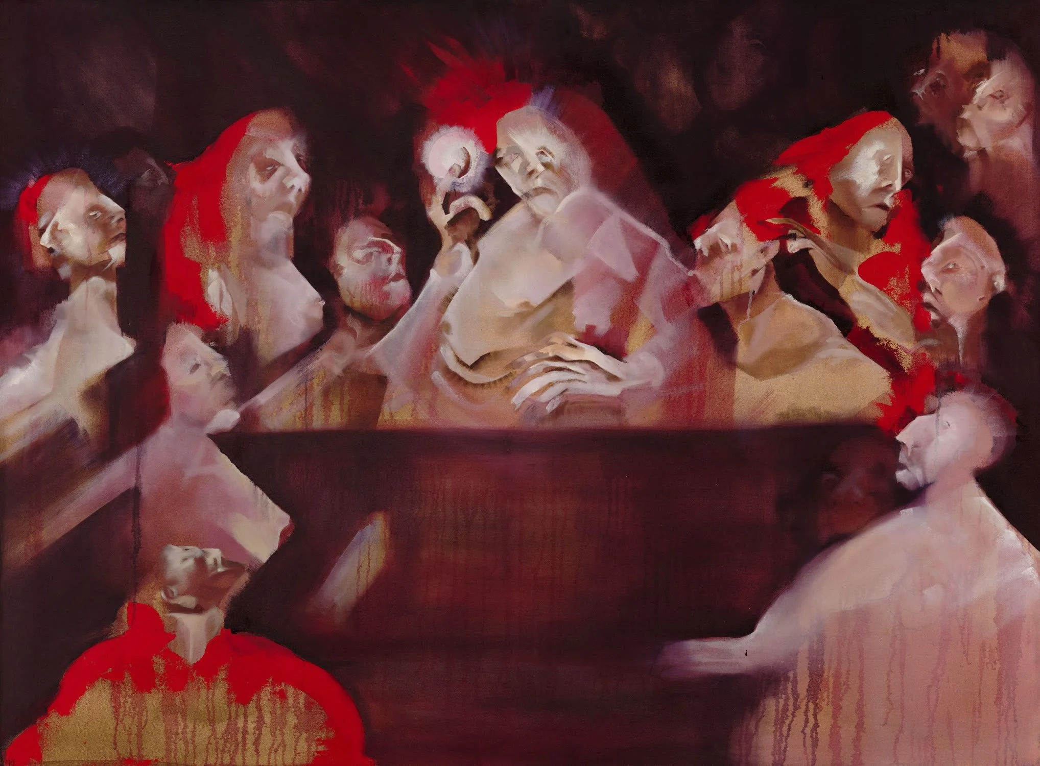Tomasik, Lena, The Last Supper, Oil on Canvas, 2024.jpg