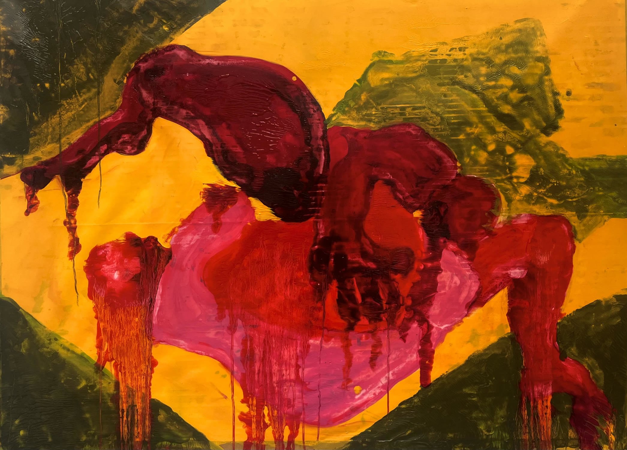 Tomasik Lena, As Above, so Below, Oil on Paper 2022.jpg