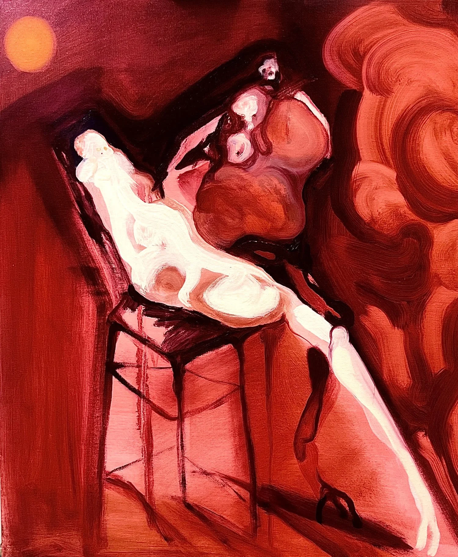 'Man and Woman'
Oil on Canvas 
60 x 80 cm 
2024