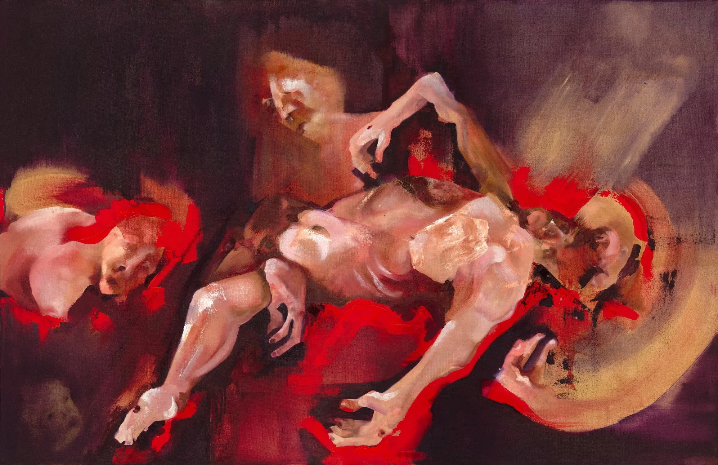 Tomasik Lena, The Lamentation, Oil on Canvas, 2024.jpg