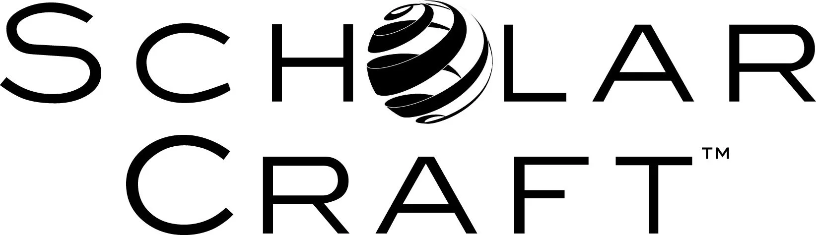 Logo for ScholarCraft featuring the brand name with a stylized globe as the letter 'O' in 'Scholar'.