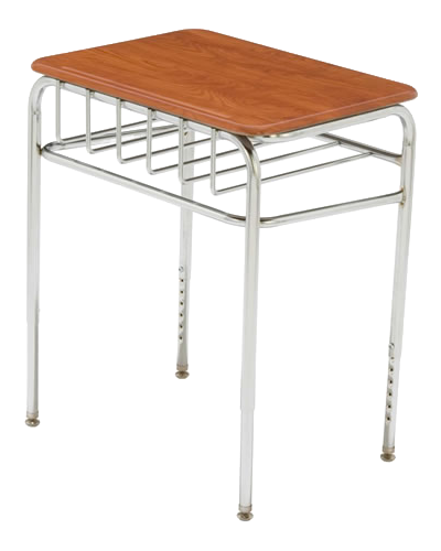 Open Front Wire Book Rack