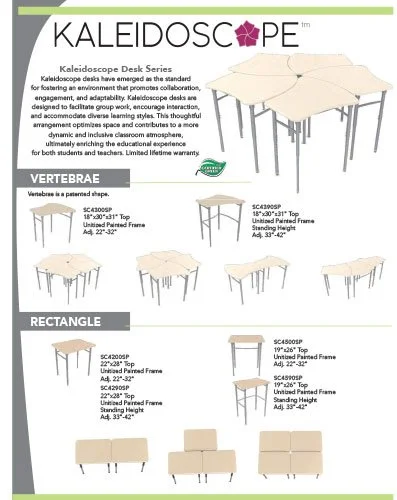 Kaleidoscope Desks