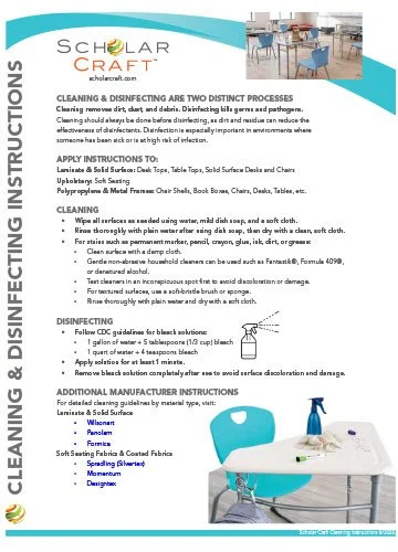 Clean &amp; Sanitize