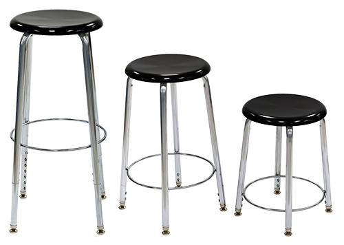 Adj. &amp; Fixed Height Stools