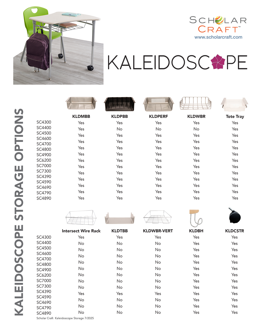 Kaleidoscope Storage