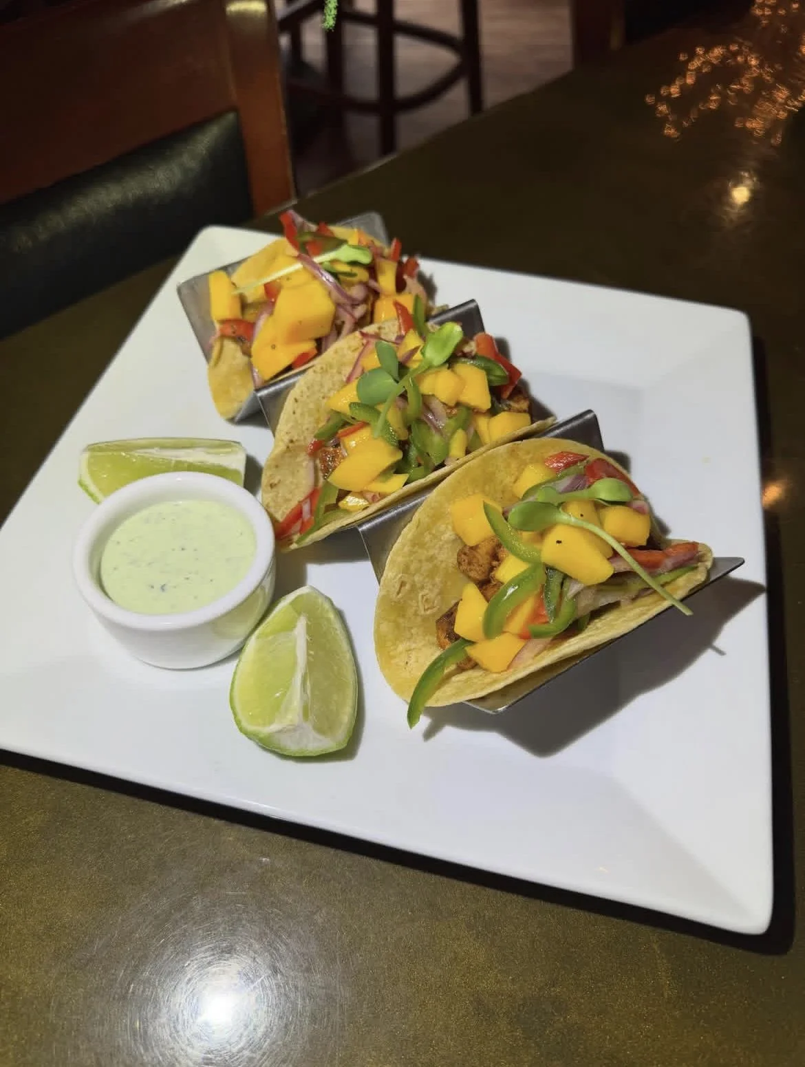 Sunflower on Tacos (at Zesta Cucina)