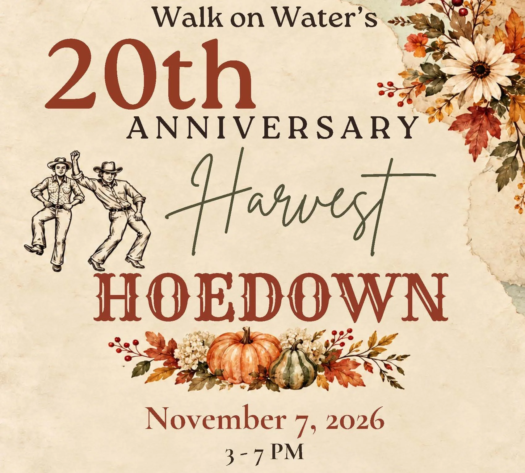 20th Anniversary  Harvest Hoedown
