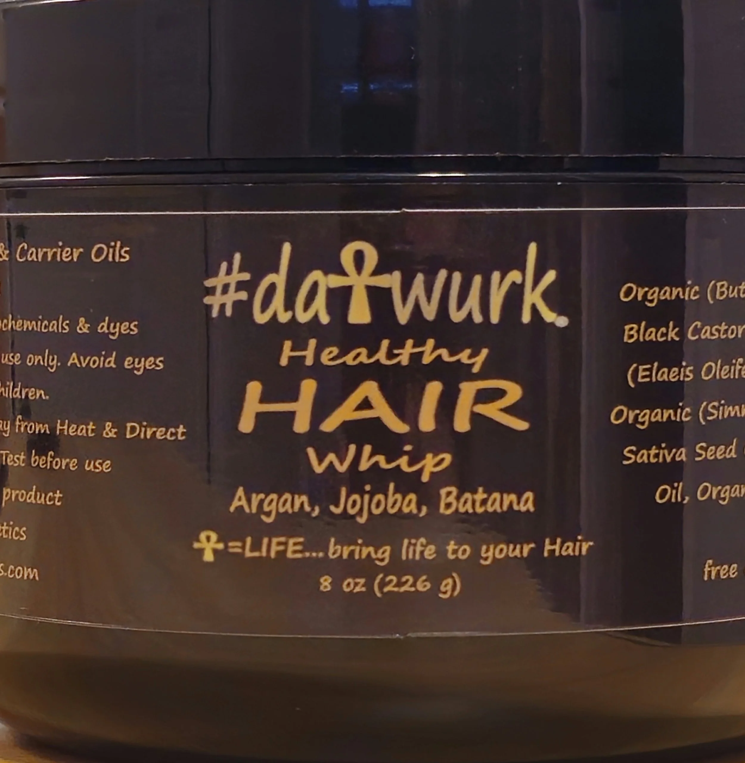 #datwurk Healthy Hair Whip 8oz