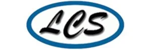 "LCS" logo with blue oval border