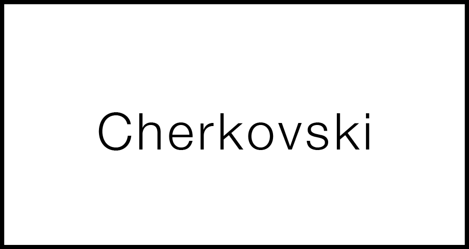 Cherkovski