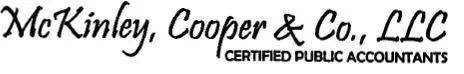Logo of McKinley, Cooper & Co., LLC, Certified Public Accountants