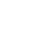 A black cross on a white background with four white squares in each corner