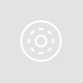 Outline of a wheel or circular object on a gray background