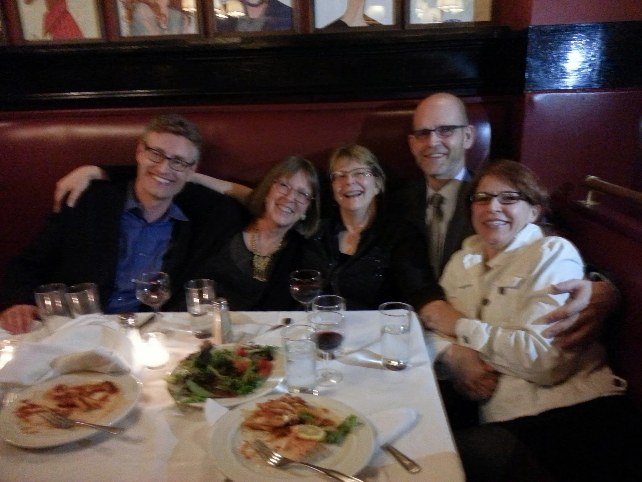 Opening Night of "The Velocity of Autumn" on Broadway - the Sardi's after party