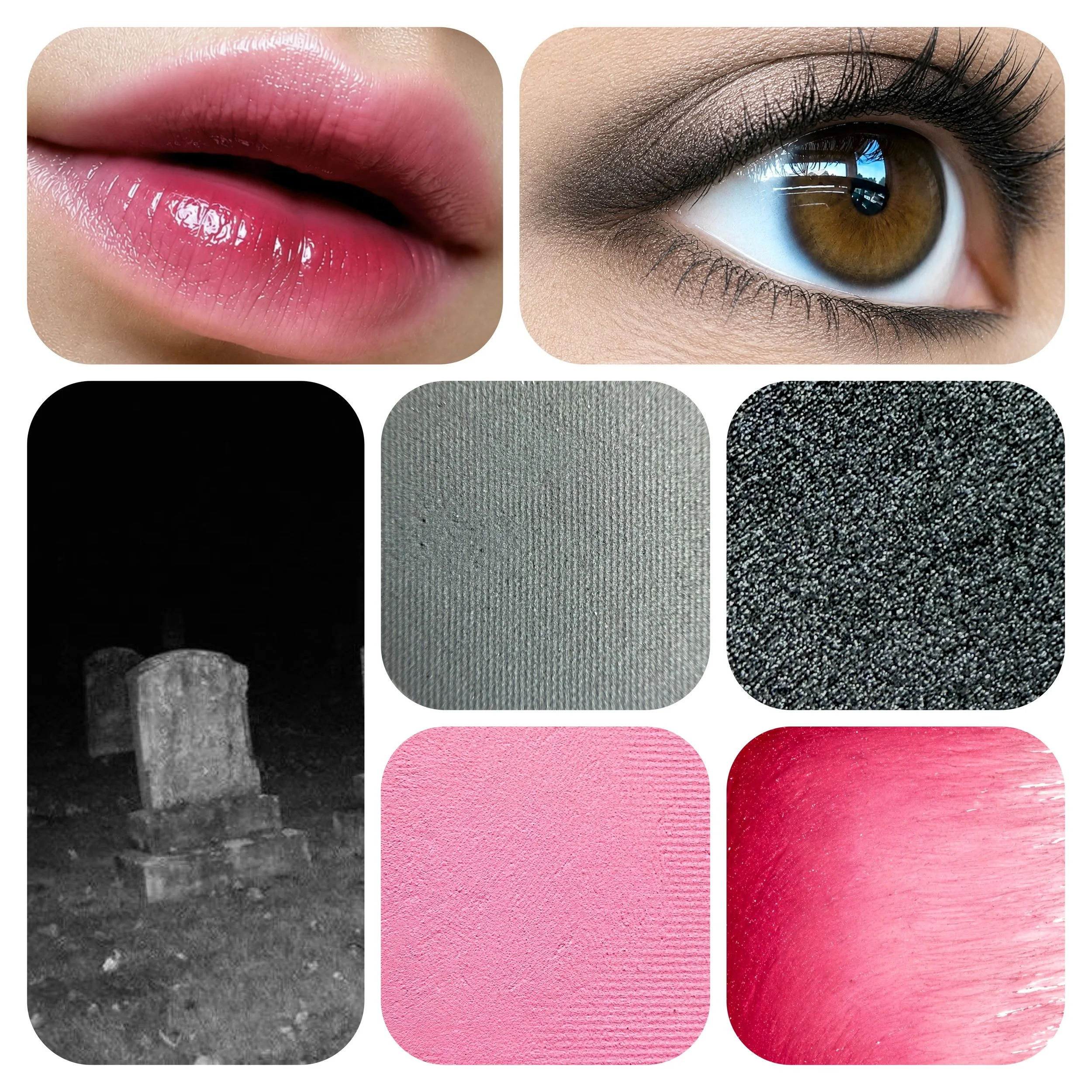 𝐓𝐇𝐄 𝐍𝐎𝐂𝐓𝐔𝐑𝐍𝐄:                                                              smokey eye / hollowed lip / lacquered depth