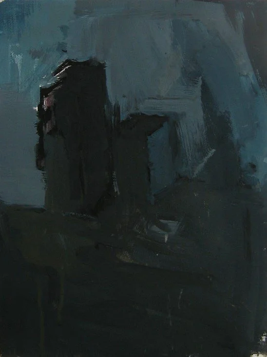 "Unit" , 2023, plastic on canvas, 15 x 20 cm