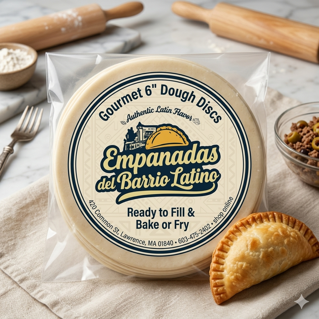Gourmet 6" Dough Disc ( 10 pkg )