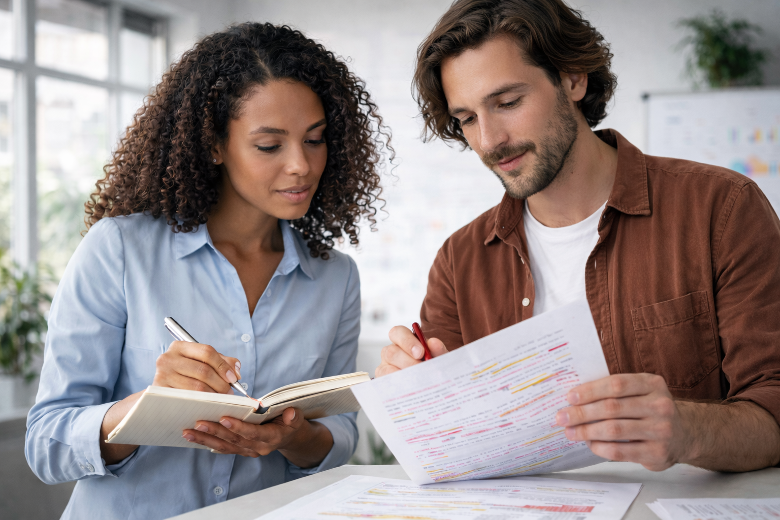 Two marketers on lead generation campaign