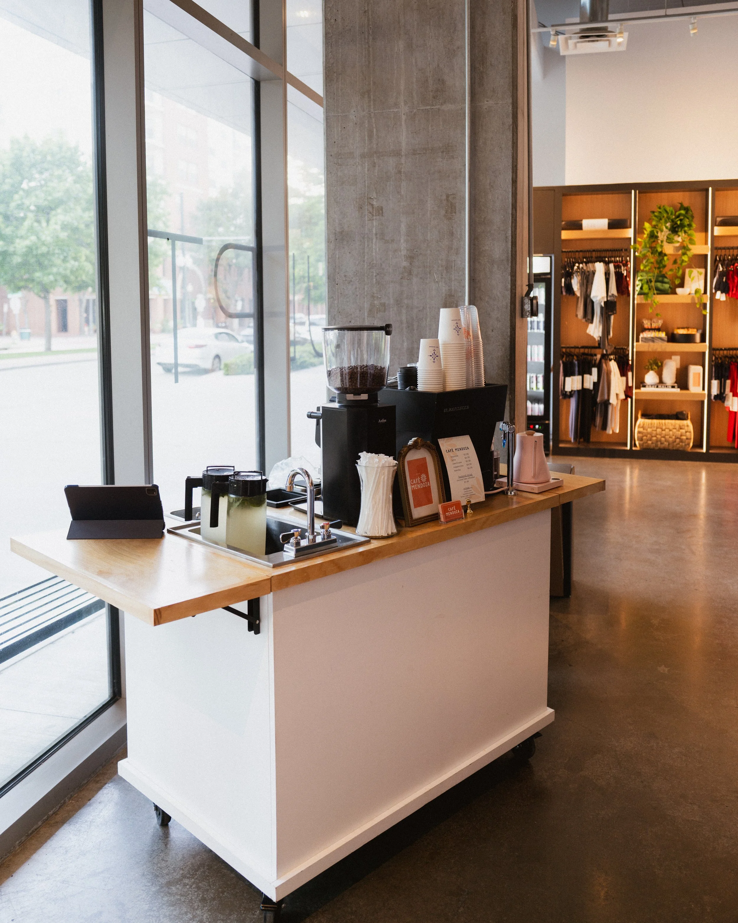 Coffee Catering Cart