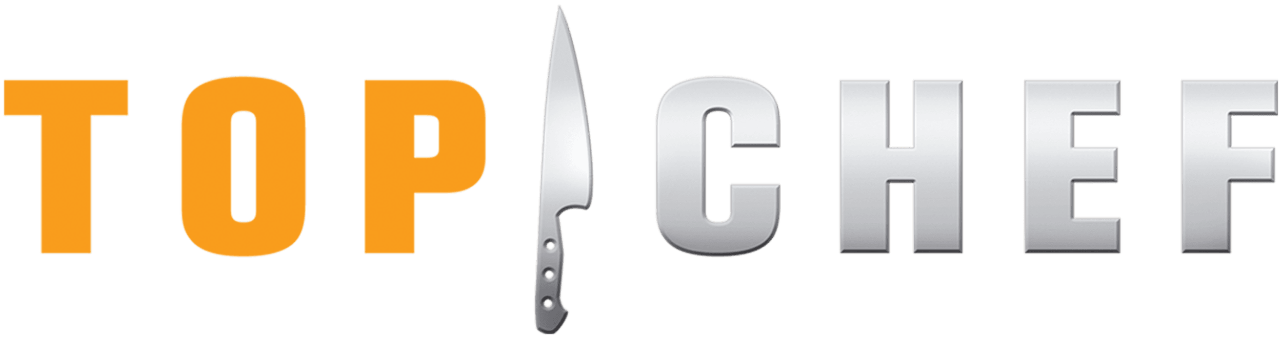 Logo for 'Top Tales' with a vertical knife separating the words.