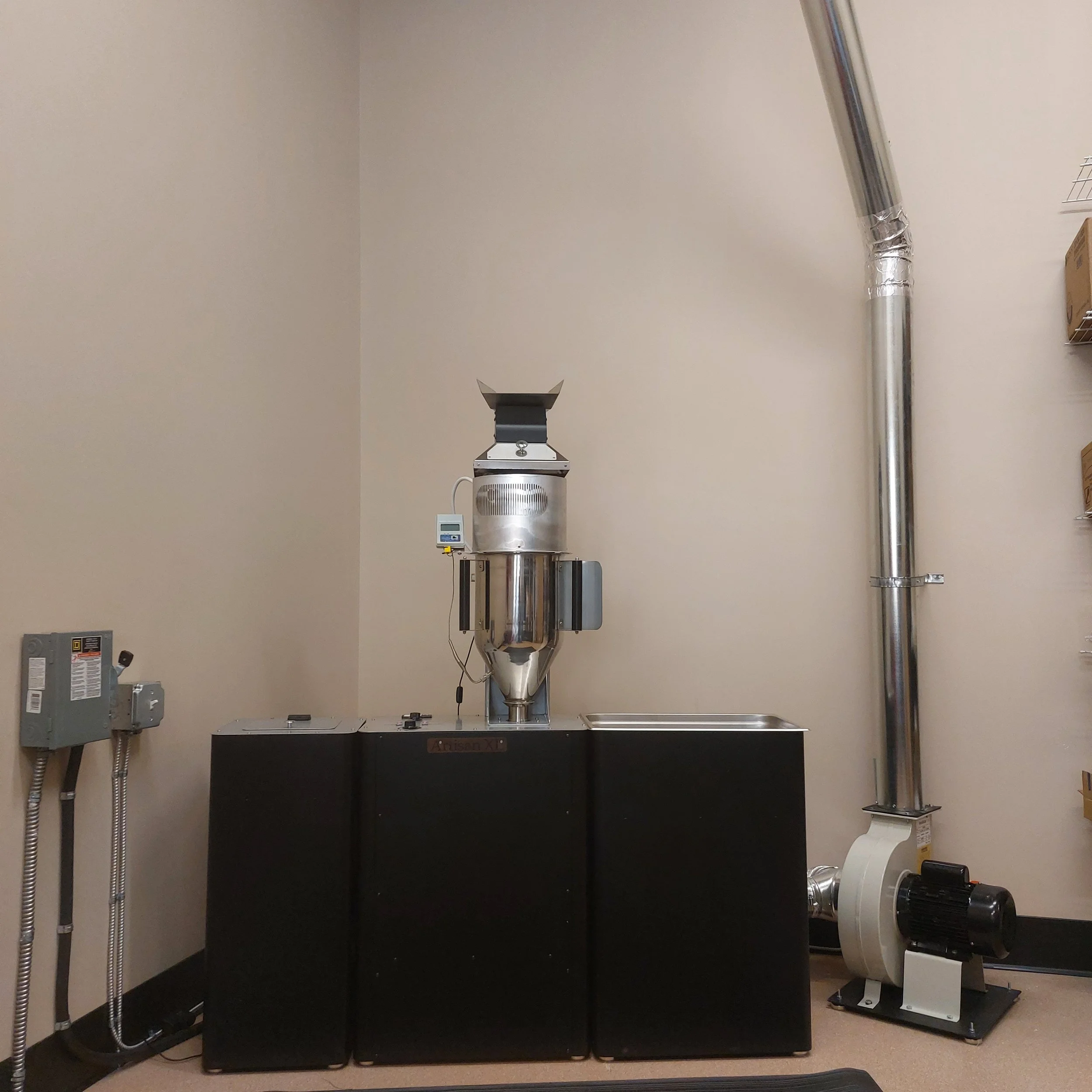 Our ONSITE coffee roaster.  Ensures the freshest and most delicious coffee in the region!!