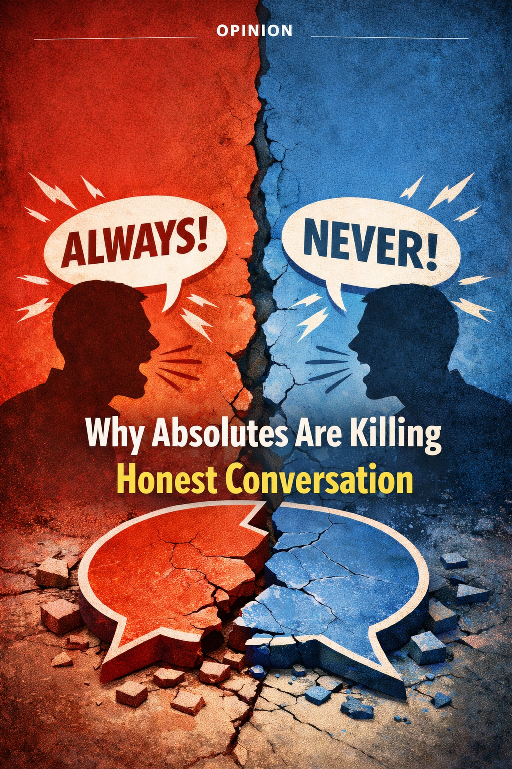 Why Absolutes Are Killing Honest Conversation 