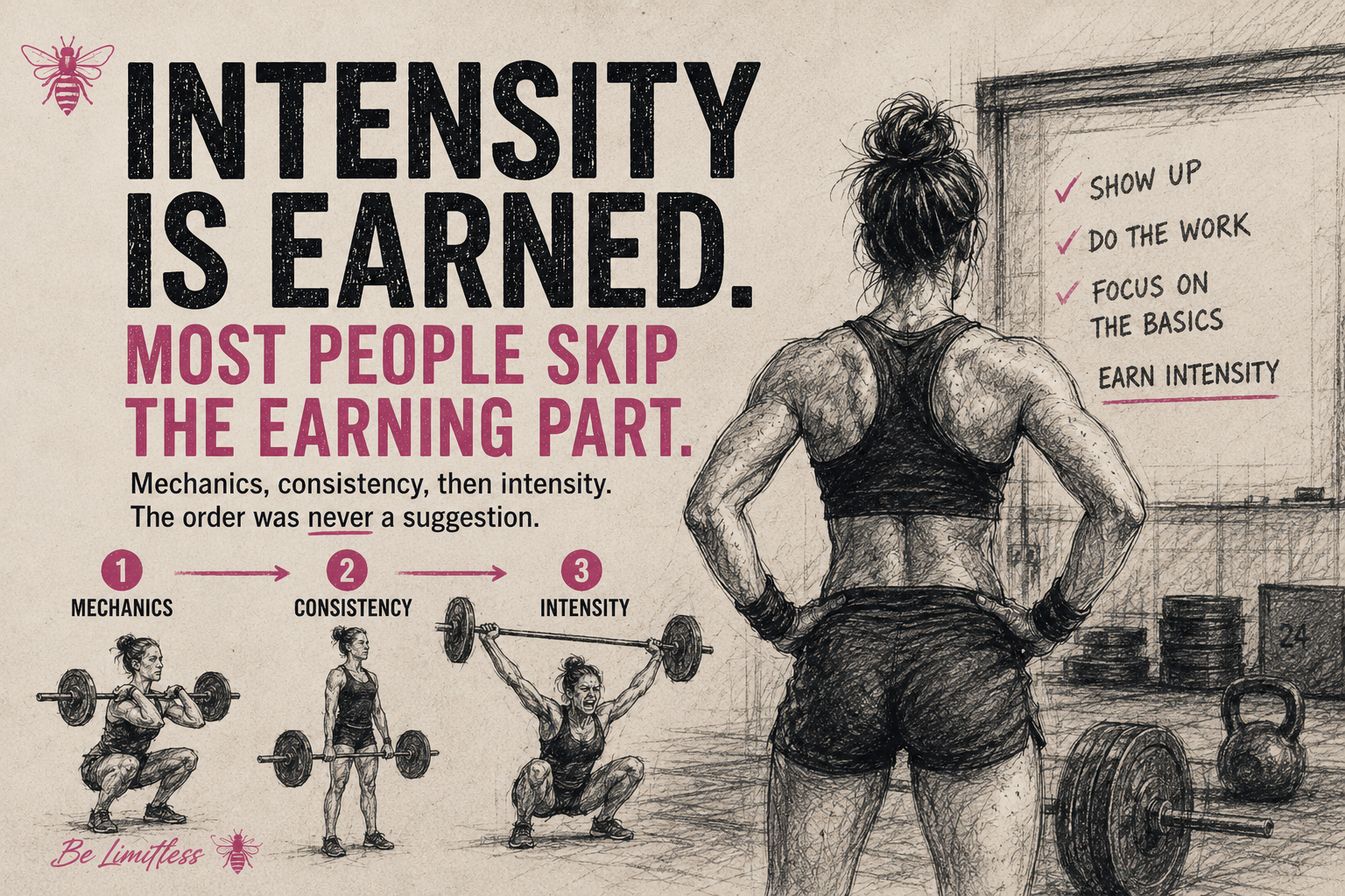 Intensity Is Earned. Most People Skip the Earning Part.