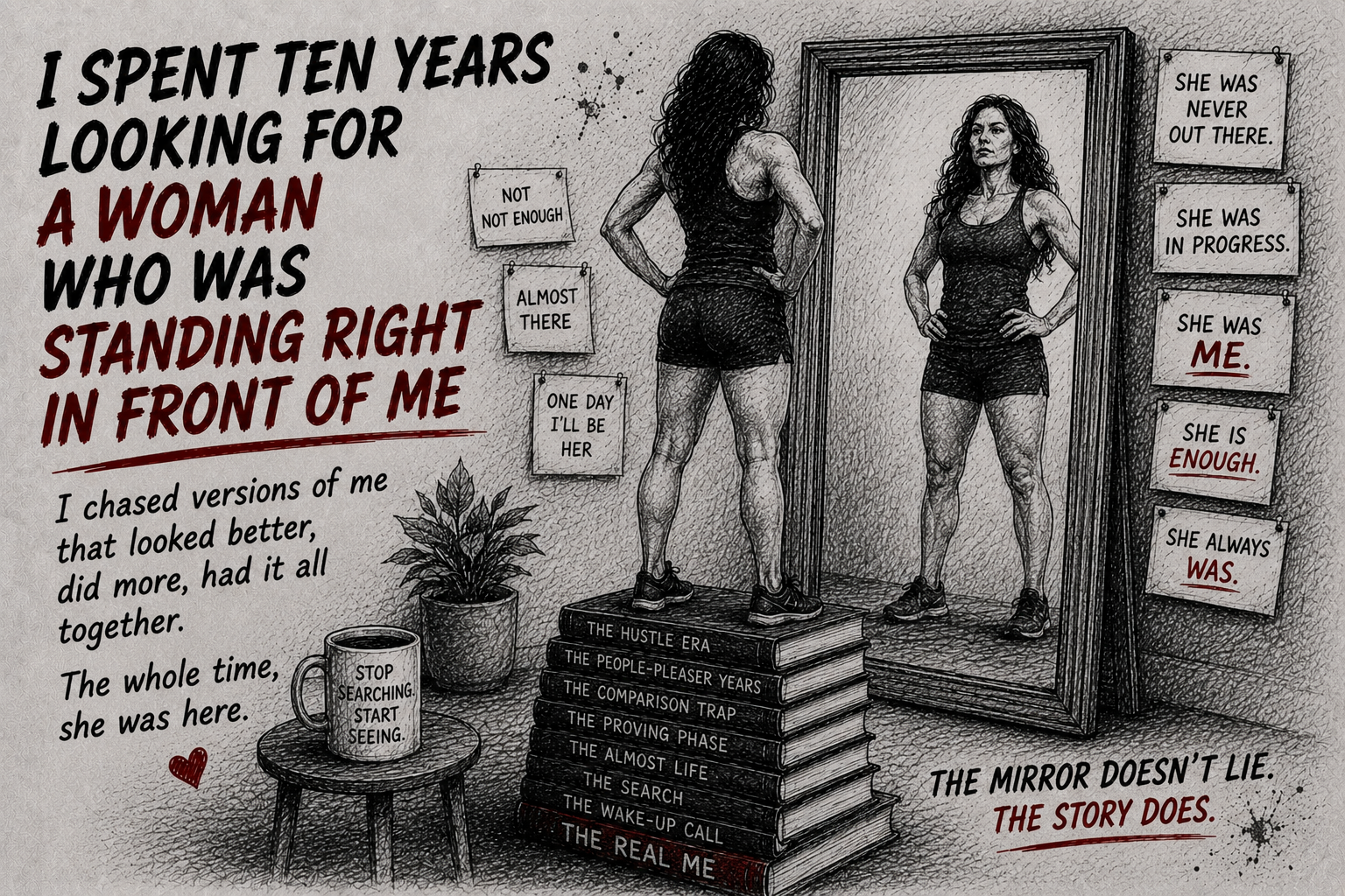 I Spent Ten Years Looking For A Woman Who Was Standing Right In Front Of Me