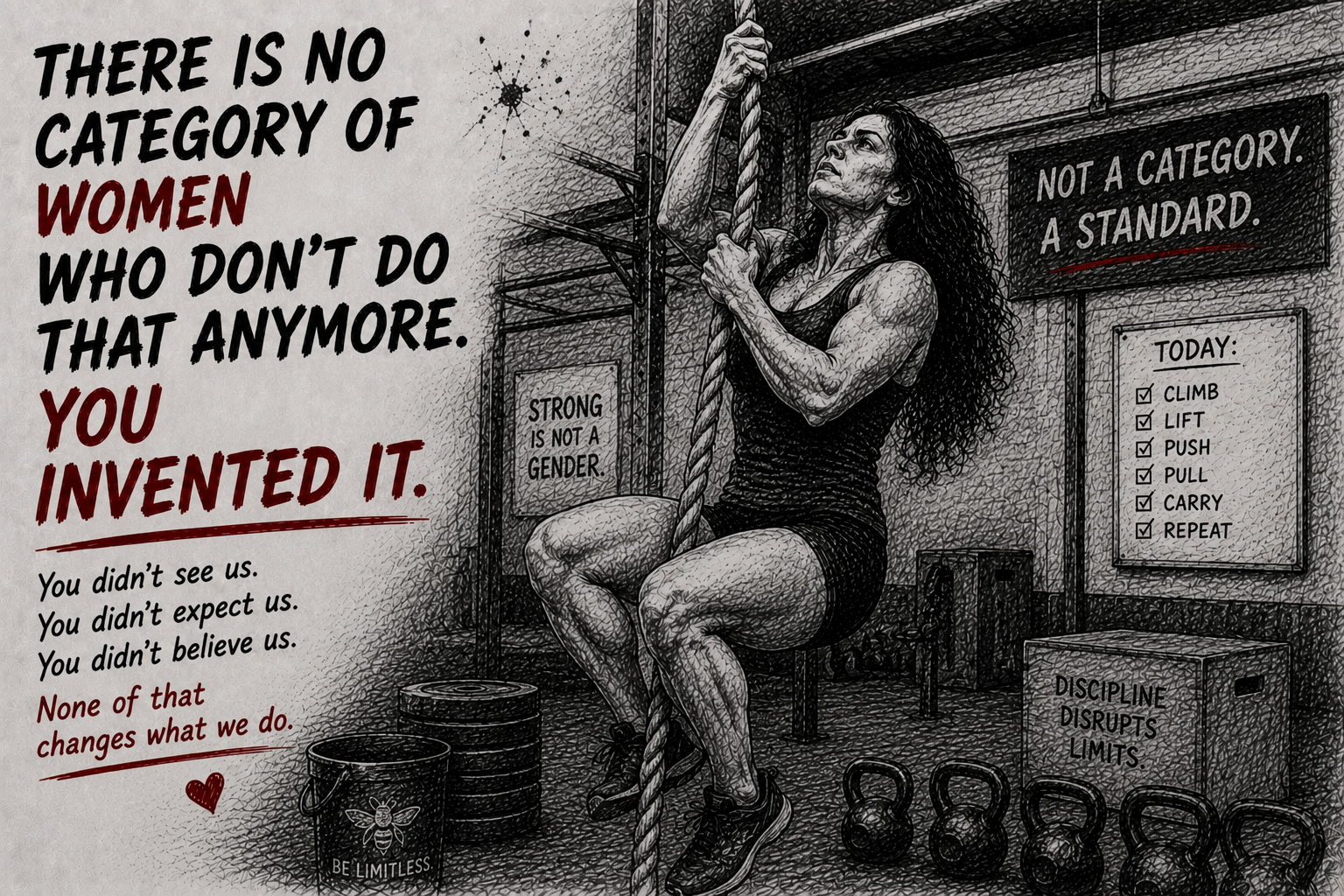 There Is No Category Of Women Who Don't Do That Anymore. You Invented It.