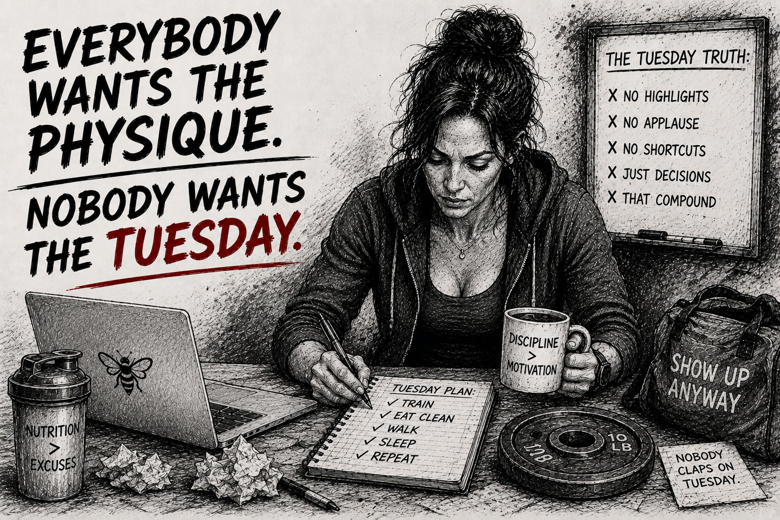 Everybody Wants the Physique. Nobody Wants the Tuesday.