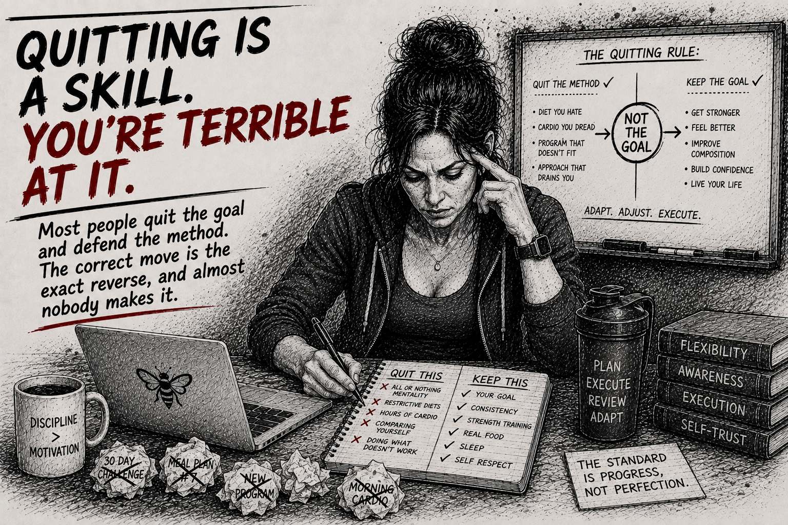 Quitting Is a Skill… You're Terrible at It