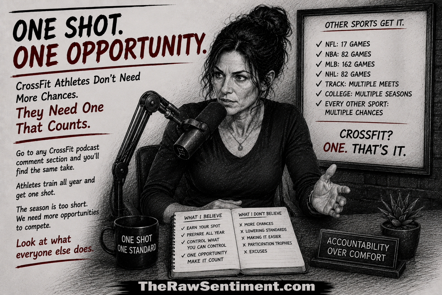 One Shot. ONE Opportunity