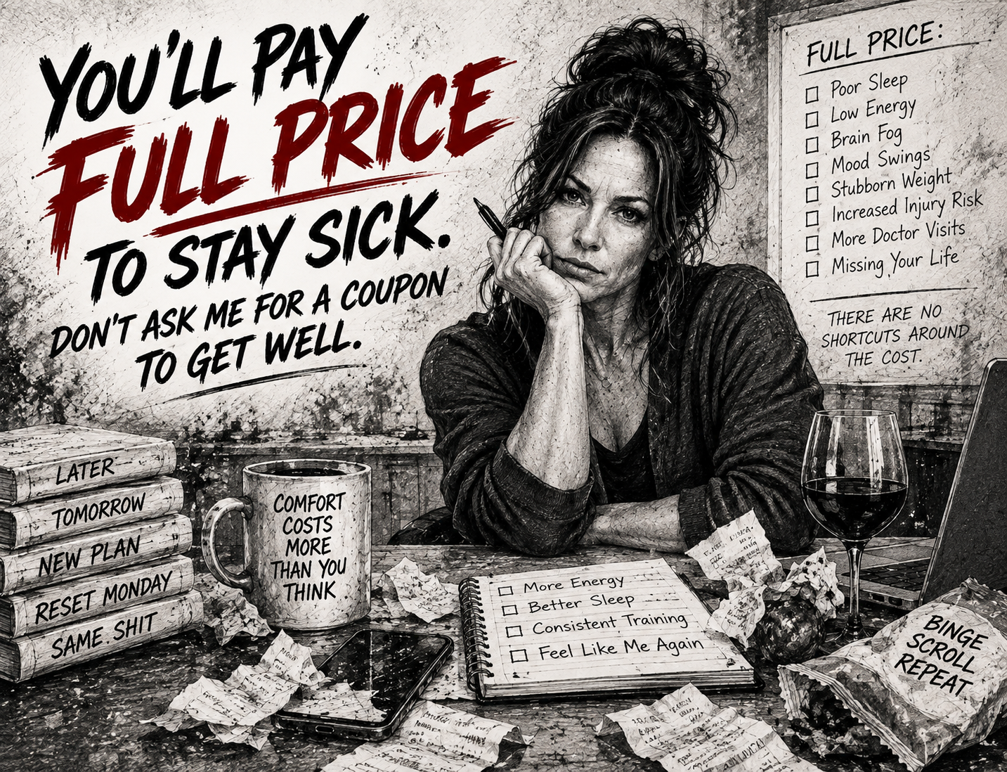 You’ll Pay Full Price to Stay Sick. Don’t Ask Me for a Coupon to Get Well.