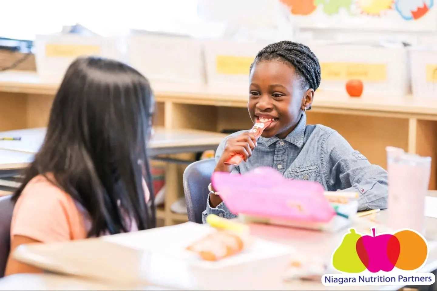 The benefits of a school nutrition program reach beyond closing the hunger gap that is a reality in many childrens lives. A thriving nutrition program not only fills the need for access to healthy, nutritious food for students, it helps create a sens