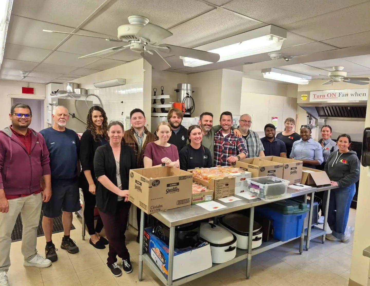 Today was the start of amazing partnership and friendship with Leon's Furniture. 🫶🤝

Earlier this morning, employees from Leon's Welland and Leon's Niagara-on-the-Lake selflessly donated their time and energy mixing made from scratch muffins and ch