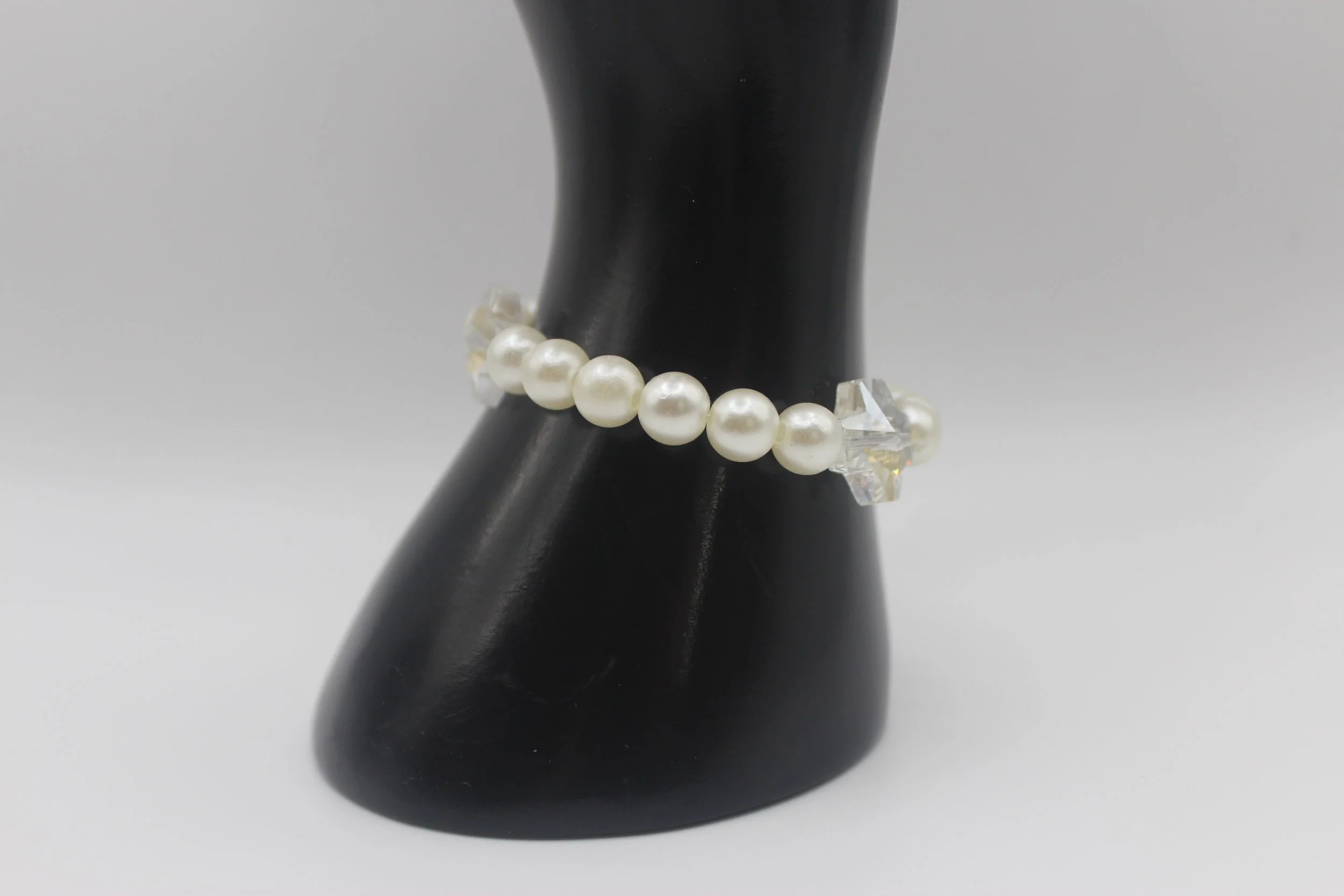 Clear Cross and Pearl Bracelet #3.jpg