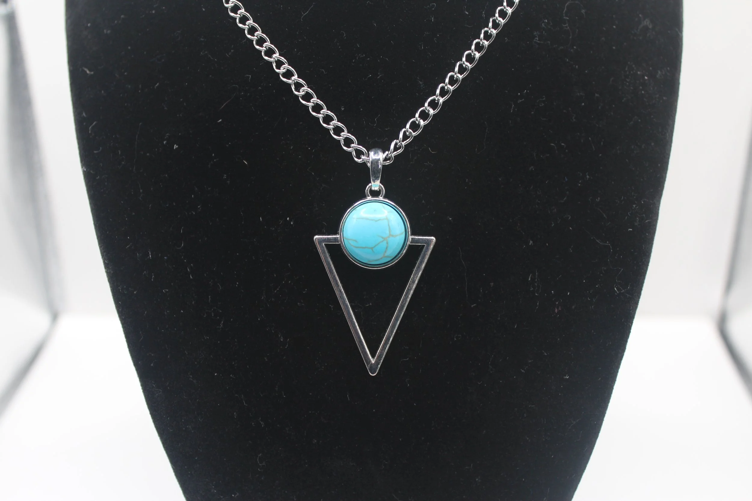 Turquoise Arrowhead Necklace