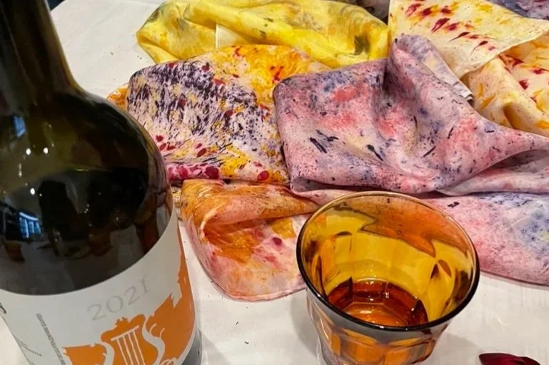 Natural Wine &amp; Natural Dye with Laila Textiles