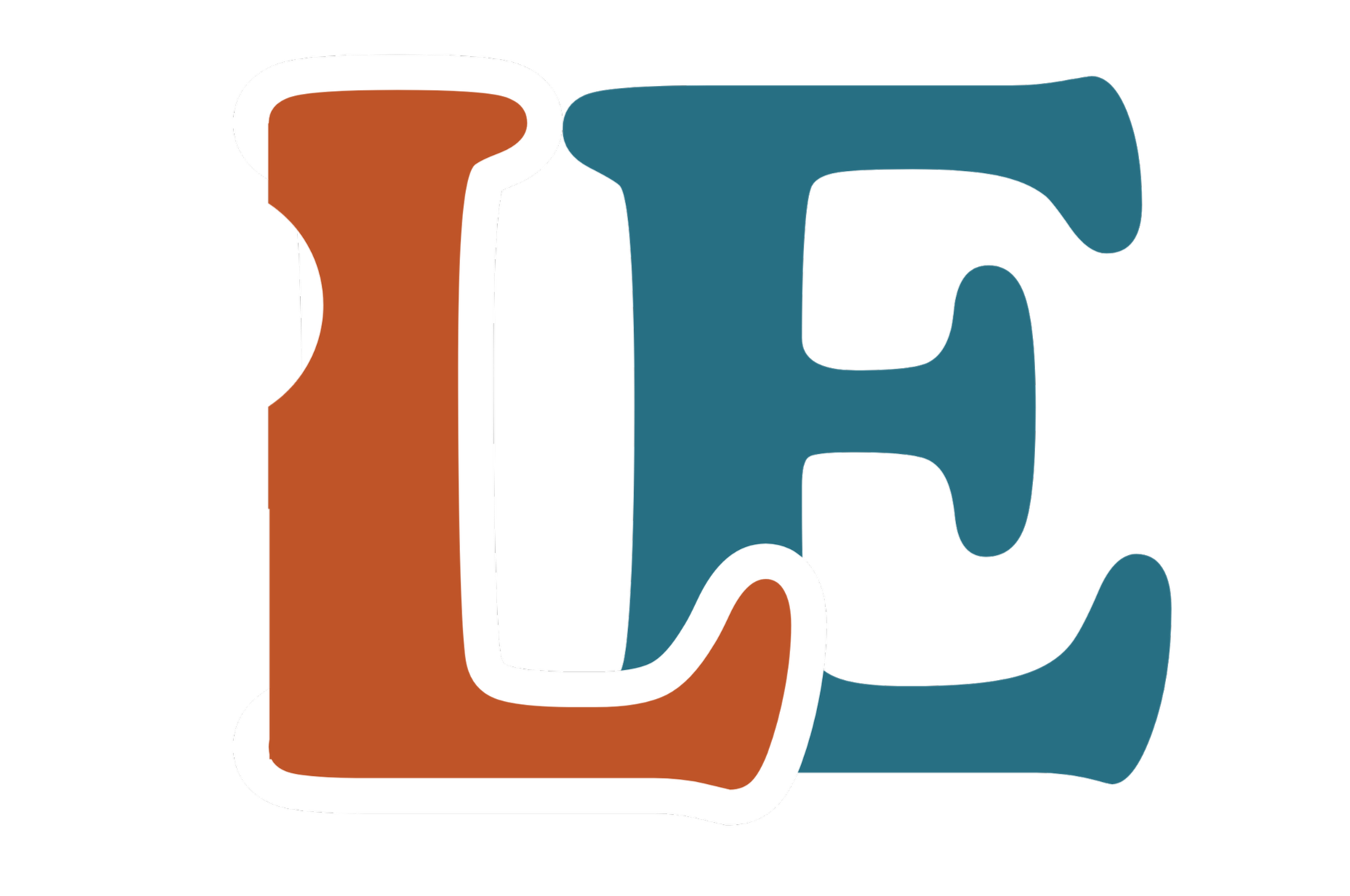 Colorful, stylized puzzle pieces forming the word 'LOVE' with each letter in a different color.