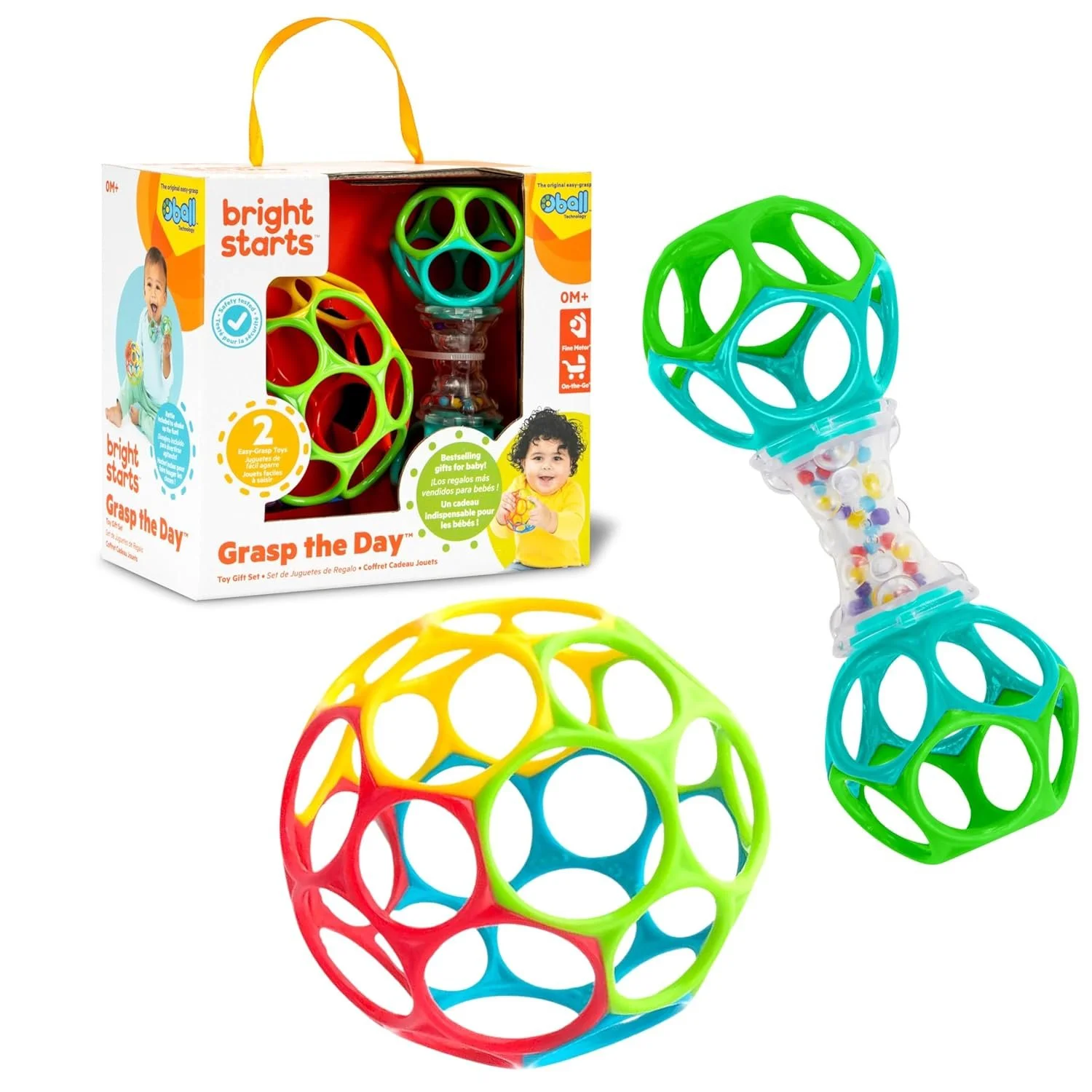 Oball Classic Rattle + Roll