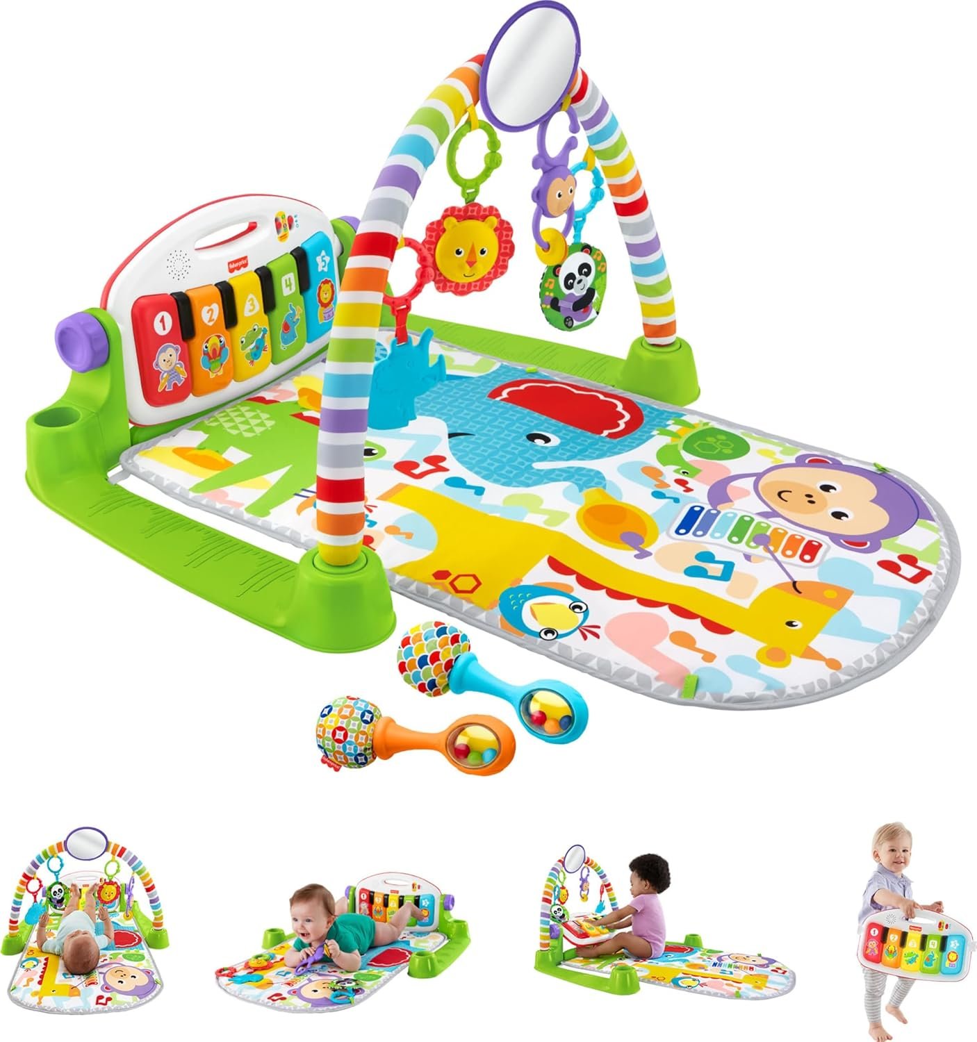 Fisher-Price Kick & Play Piano Gym