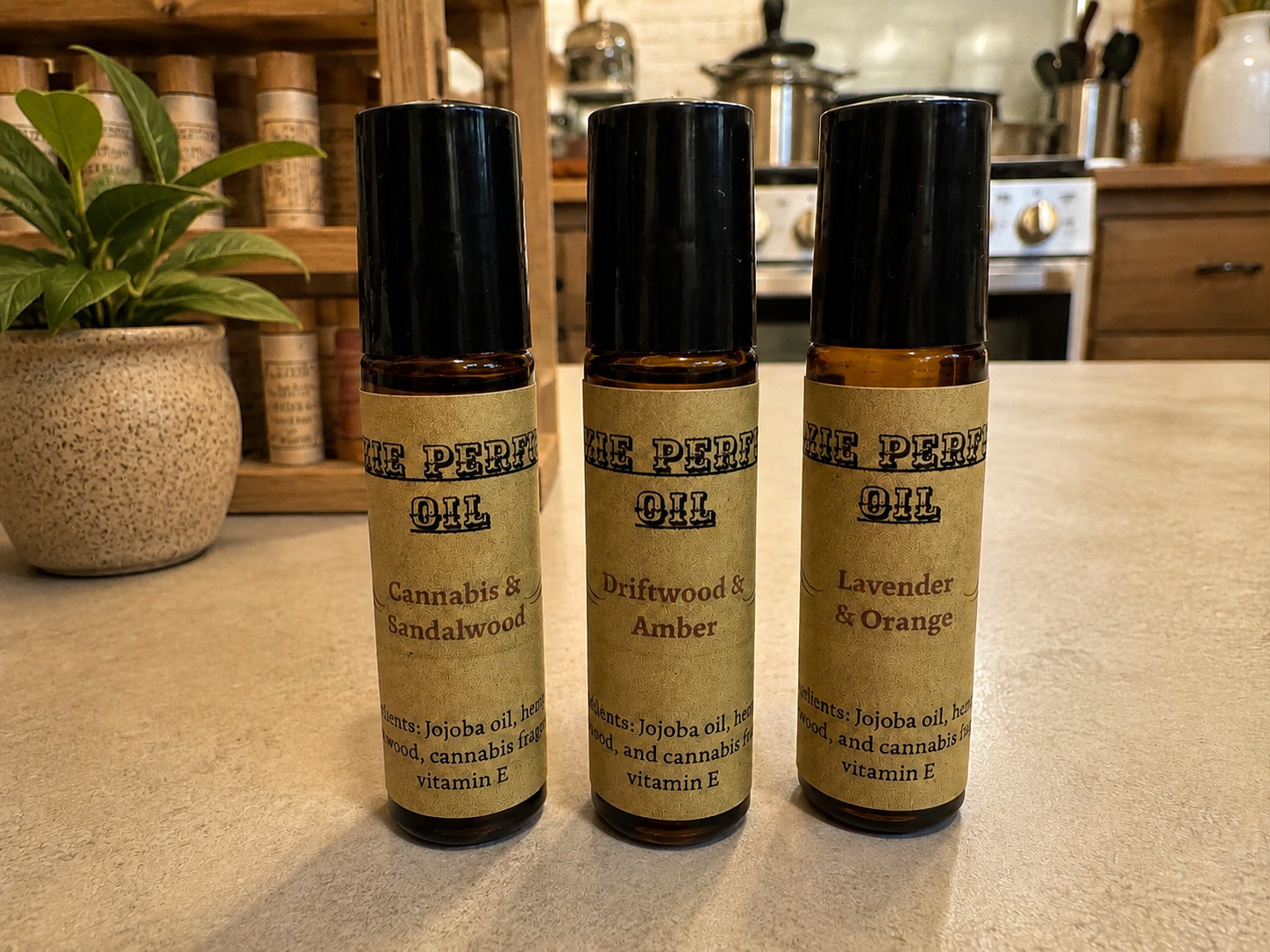 Moxie Perfume Oil - Natural Aromatic Collection