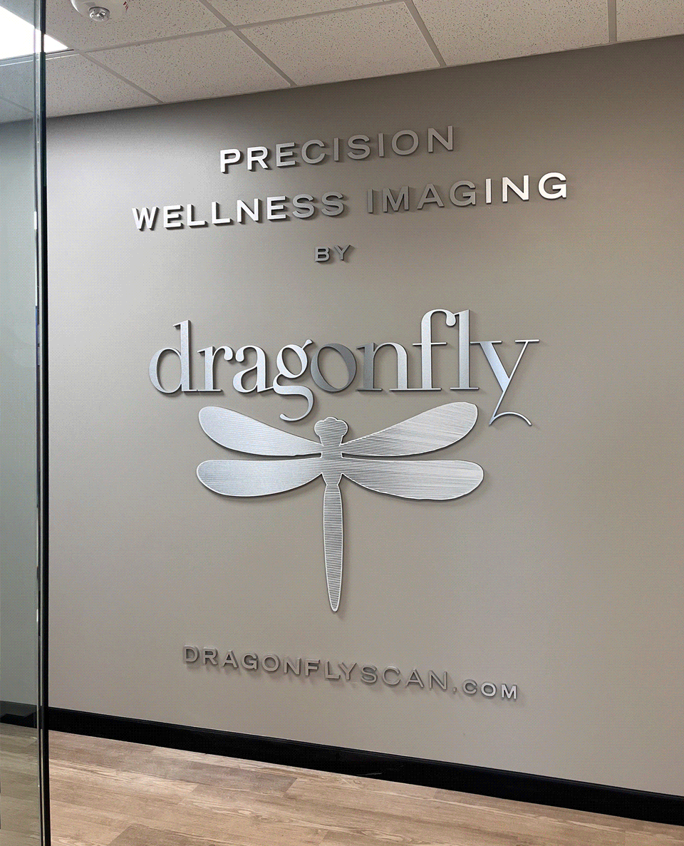 Signwerx installations for various companies including Colossal headquarters, Dragonfly, Ascot, Coldwell Builders