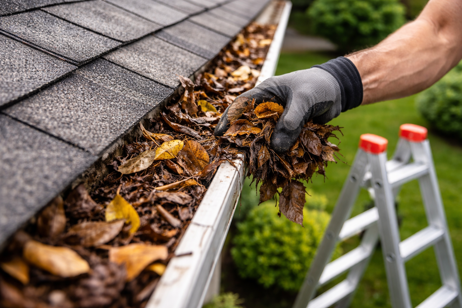 Gutter Cleaning (1-story)