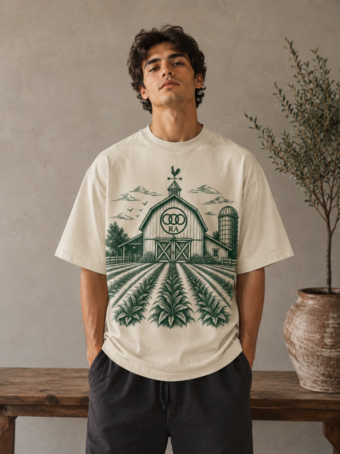 OOORA Farm Oversized Tee