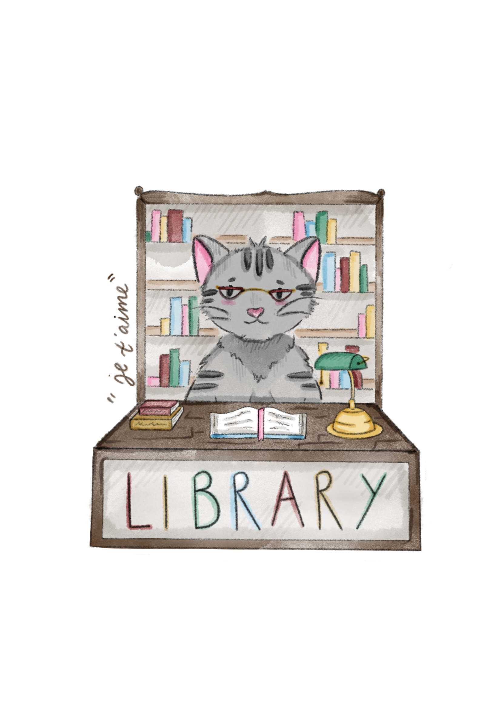 Librarian Cat